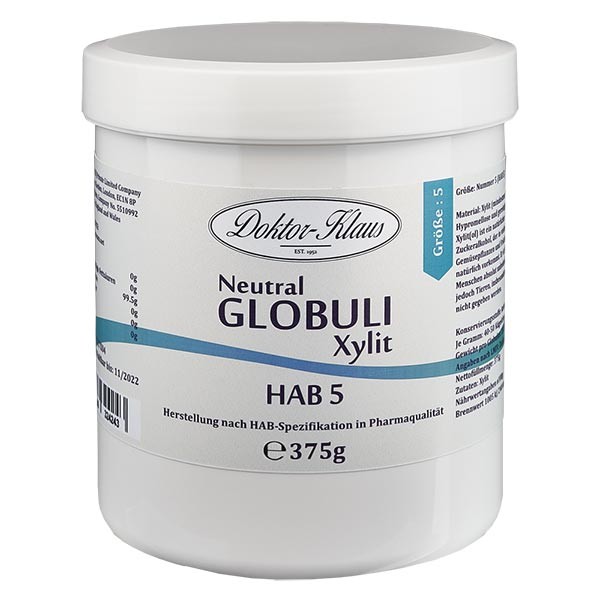 375g Neutral Globuli HAB5 van xylitol (suikervrij)