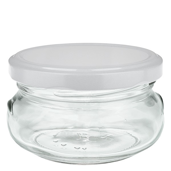 120ml terrine pot met BasicSeal deksel wit UNiTWIST