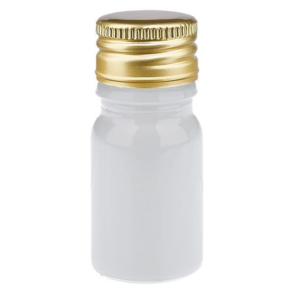 5 ml fles 11 mm SV aluminium-goud STD WhiteLine UT18/5