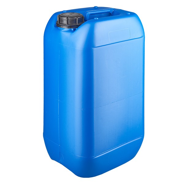 Canister 15 liter blauw met schroefdop, originele sluiting