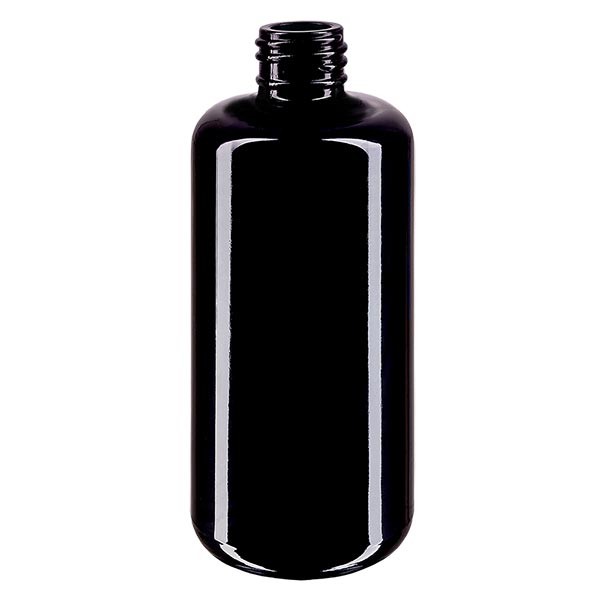 Violetglas fles 200ml GCMI 410/24 Mironglas