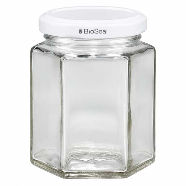 UNITWIST Hexa 196ml met wit Twist-Off deksel TO58