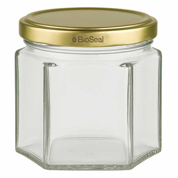47ml Hexaglass met BioSeal deksel goud UNiTWIST