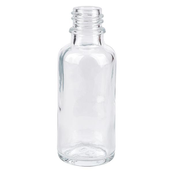 Helder glazen fles 30ml