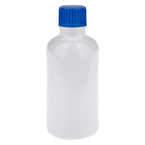 50 ml fles 11 mm SV blauw STD WhiteLine UT18/50