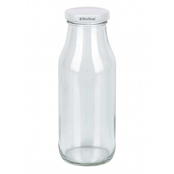 UNITWIST Bottle 263ml met wit Twist-Off deksel TO43 BioSeal