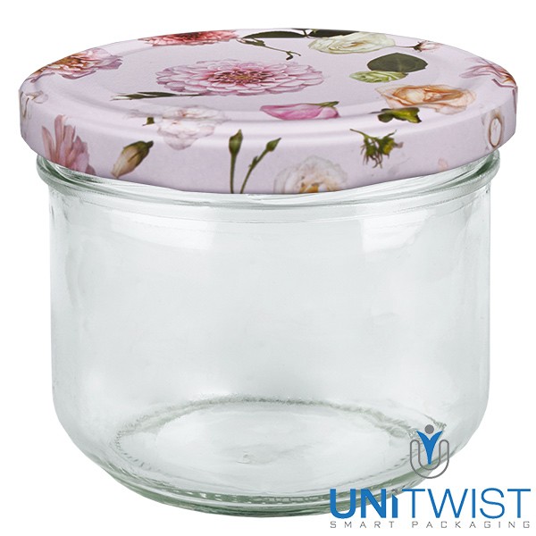 230 ml omslagglas + BasicSeal-deksel hart mint UNiTWIST®