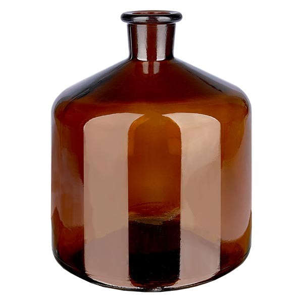 Voorraadfles 2000 ml bruin glas | Voorraadflessen buretflessen | Glazen producten | Glazen-en-Potten.nl