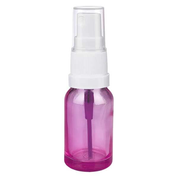 10 ml spuitfles wit/tr.. met standaarddop PurpleLine UT18/10