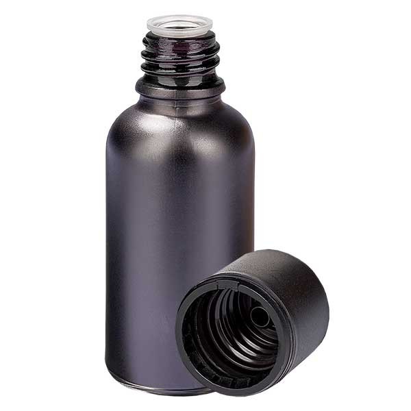 30 ml fles 3 mm, schroefsluiting met garantiesluiting (OV), BlackLine UT18/5 UNiTWIST