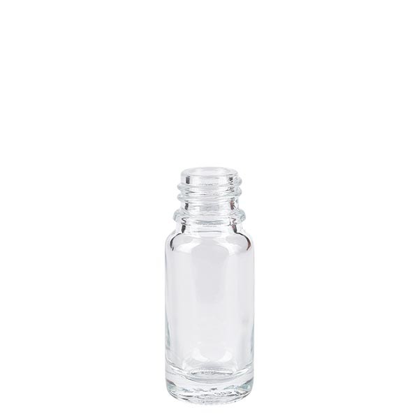 Helder glazen fles 10ml