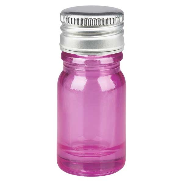 5 ml flesje 11 mm schroefdop aluminium-zilver met standaarddop PurpleLine UT18/5