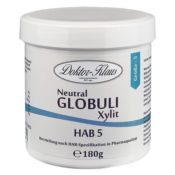 180g Neutral Globuli HAB5 van xylitol (suikervrij)