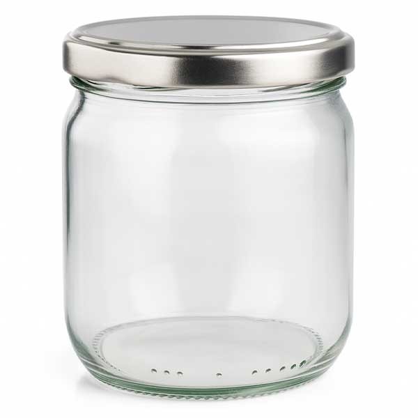 Twist-Off glazen potten lossen onderdelen 425ml ronderand glas