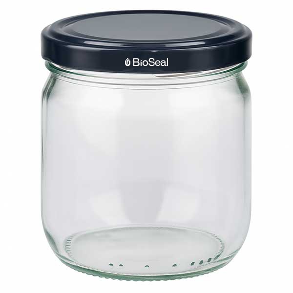 Twist-Off glazen potten lossen onderdelen 425ml ronderand glas