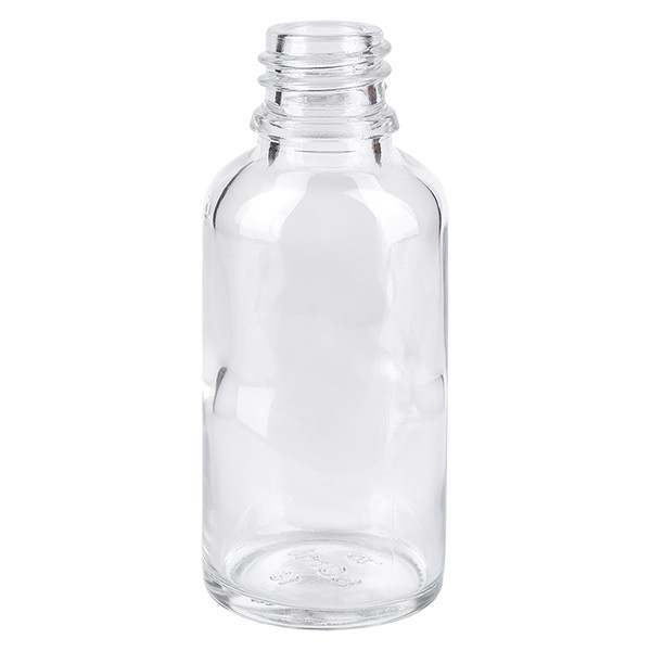 Helder glazen fles 30ml