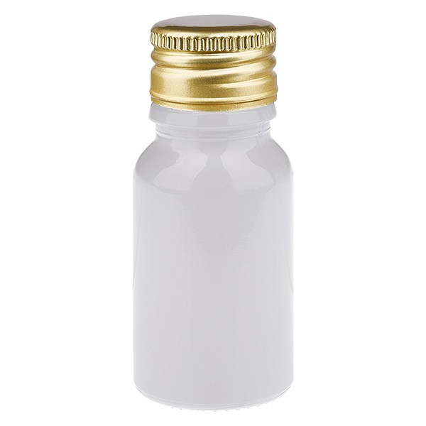 10 ml flesje 11 mm SV aluminium-goud STD WhiteL. UT18/10