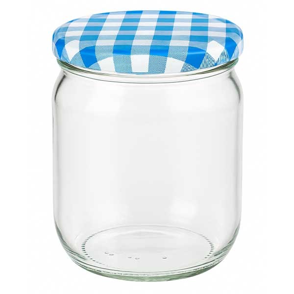 Twist-Off glazen potten lossen onderdelen 425ml ronderand glas