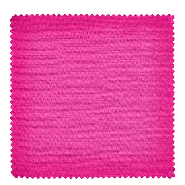 1 stoffen overtrek 120x120 mm roze voor deksel diameter 43-100 mm