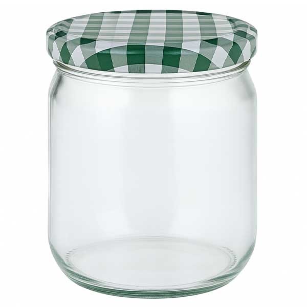 Twist-Off glazen potten lossen onderdelen 425ml ronderand glas