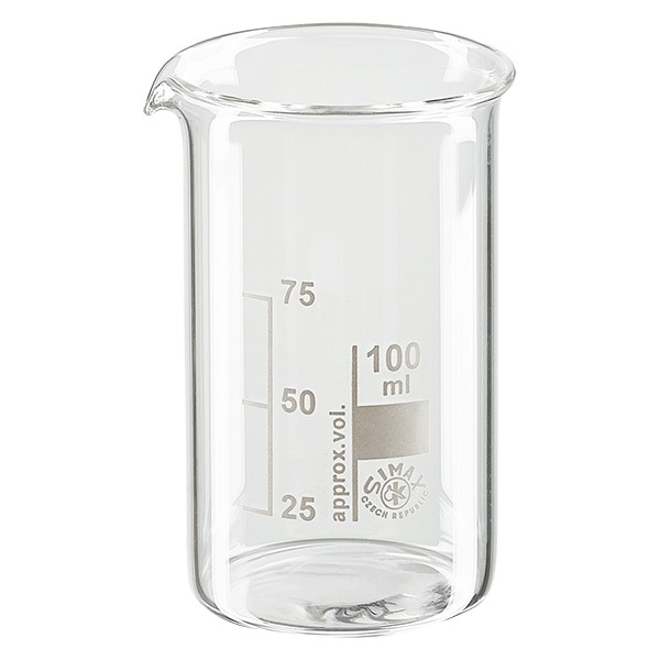 Bekerglas 100ml hoog model