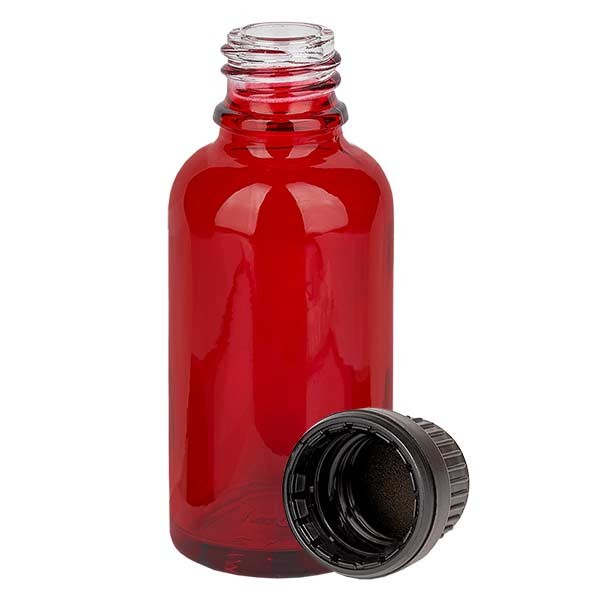 30 ml fles 11 mm, schroefsluiting met garantielsluiting (OV), RedLine UT18/50 UNiTWIST
