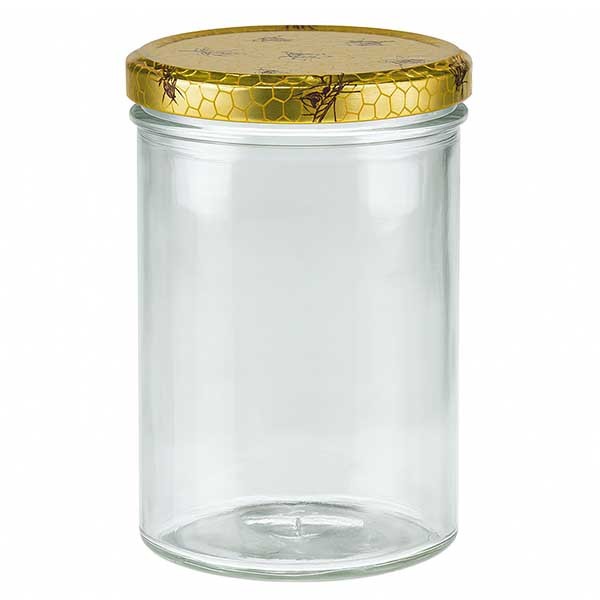 435 ml lateipot + BasicSeal deksel Honingraat UNiTWiST