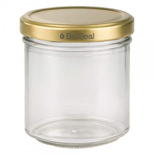 Honingpot 200 g met gouden deksel BioSeal UNiTWIST