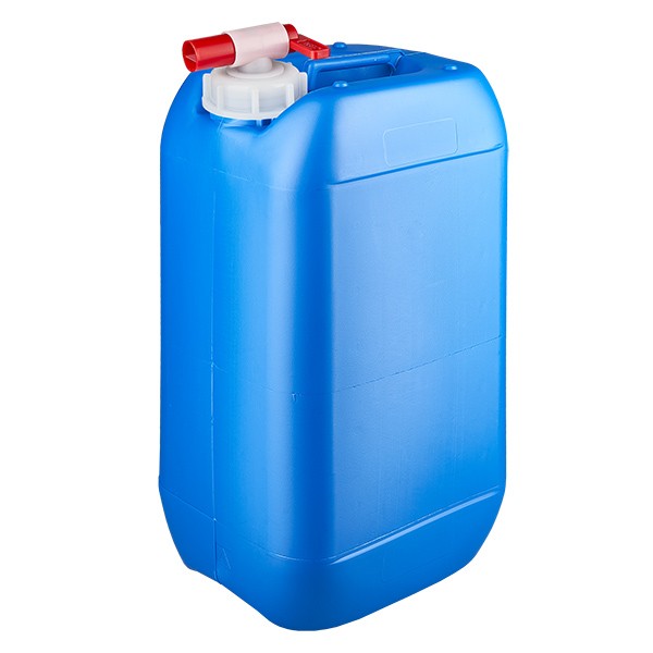 Canister 15 liter blauw met tapkraan