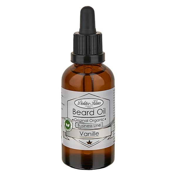 Baard-olie 50ml Vanille Business Line (Original Organic Beard Oil) van Doktor Klaus