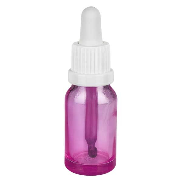 10 ml pipetflesje wit met verzegeling PurpleLine UT18/10